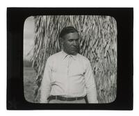 Lantern Slide #107: Houma man