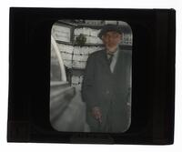 Lantern Slide #153: Mr. Puru, Storekeeper, Odanak, P.Q.