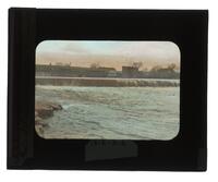 Lantern Slide #166: Falls at St. Regis reservation