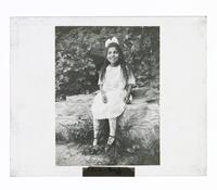 Lantern Slide #168: Girl, Onondaga