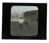 Lantern Slide #174: Moses Wluto's children