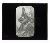 Lantern Slide #202: Native American man