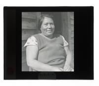 Lantern Slide #213: Native American woman