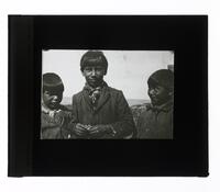 Lantern Slide #258: Montagnais-Naskapi boys