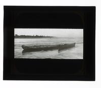 Lantern Slide #262: Canoe