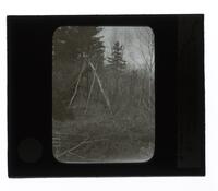 Lantern Slide #266: Pole structure