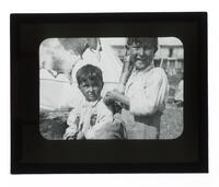 Lantern Slide #297: Montagnais-Naskapi boys