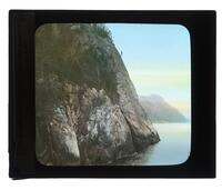 Lantern Slide #338: Cape Eternity on the Saguenay, Canada