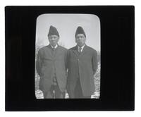 Lantern Slide #344: Chief Josiah Hill and brother