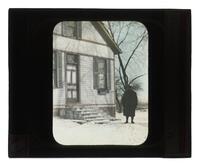 Lantern Slide #372: Tuscarora reservation school