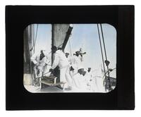 Lantern Slide #446: On board the Hampton