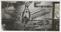 12: kiitsaksuu-ilthim (cedar ceremonial screen), Port Alberni, circa 1907