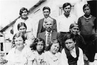 A020: Berens family portrait, Berens River, Manitoba, circa 1930-1932