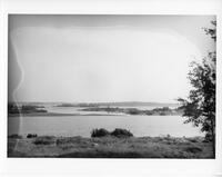 A330: Shoreline view, Treaty Day, Pikangikum, Ontario, 1940