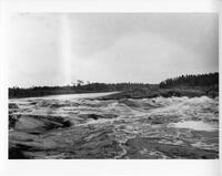 A068: En route on Berens River, White Beaver Rapids, Manitoba, 1933