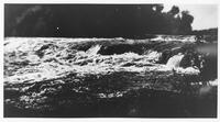 A053: En route on Berens River, Sturgeon Falls, Manitoba, circa 1930s