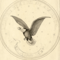 Design for coin (Eagle).