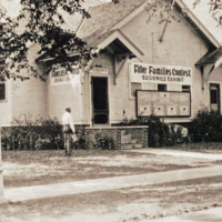 Exhibit and Examination Building, Fitter Families Contest, Michigan State Fair.