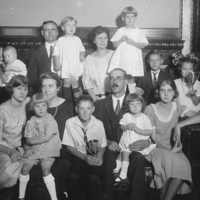 Winners of Small, Medium, and Large Family Classes, Fitter Families Contest, Kansas Free Fair, 1923.