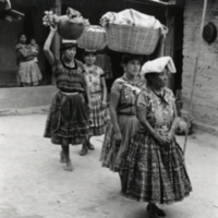 Mayan wedding procession