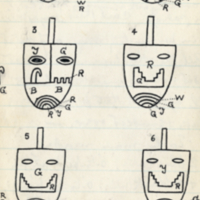 Navajo game masks