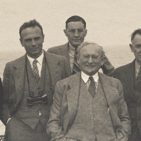 Burgess, Jamieson, Cobb, Gasser, Brill, Jennings and Deithelm, abord the Monarch, Bermuda, 1938.