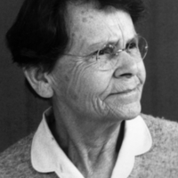 Barbara McClintock portrait, 1980.