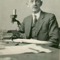 H. S. Jennings at Woods Hole laboratory.