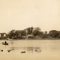 8-39-c: "Indian Island, Oldtown, Me." postcard.