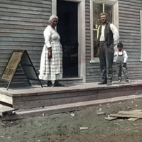 Mr. and Mrs. Ranco's store, Indian Island, Maine