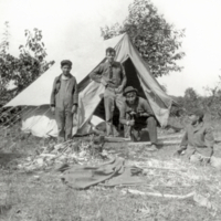 Archaeologist's camp, Cattaraugus, N.Y.