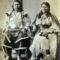 Ouray and wife Chipeta. Utes