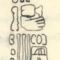 Mayan glyphs