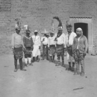 Tepecano men, celebratory attire