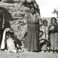 Tohono O'Odham family