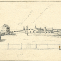 "Allentown from the Commodore's house looking north"