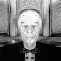 Portrait of unidentified man, wearing bow tie.