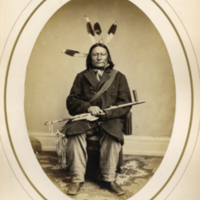 Ma-Ta-Wa-Yu-Mi, The Bear That Frightens (Yankton Sioux Chief, Upper Missouri, Dakota Territory)