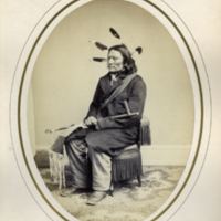 Ma-Ta-Wa-Yu-Mi, The Bear That Frightens (Yankton Sioux Chief, Upper Missouri, Dakota Territory)