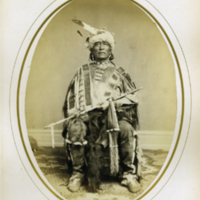 Si-Ha-Han-Ska, Longfoot (Yankton Sioux Brave, Dakota)