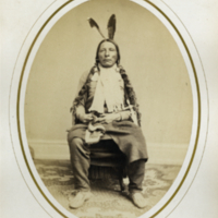 Ma-Ko-Kti-Nang-Ma-Ni, The Bear That Walks Lying Down (Yankton Sioux Brave, Dakota)