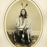 Tow-A-Hu-Ka-Sa-No-Pa, Two Lances (Yankton Sioux Chief, Upper Missouri, Dakota Territory)