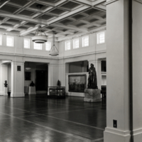 "The King's Hall, Parliament, where President's reception was held."