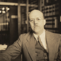 Richard Harrison Shryock, at the Library of Congress, 1929.