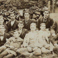 Abington Friends School, group portrait, 1892.