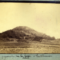 La pyramide du soleil à Teotihuacan