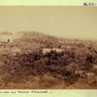 Une vue des ruines d'Uxmal