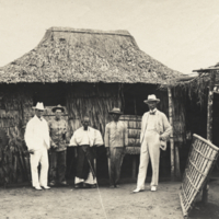 Home of a prisoner settler, Iwahig, Plawan Province, Philippines.