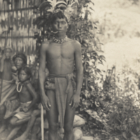 A Bontoc Igorot man, Bontoc, Philippines.