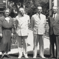 Sabin, Levy, Burgess and Long, Full Length Group Portrait